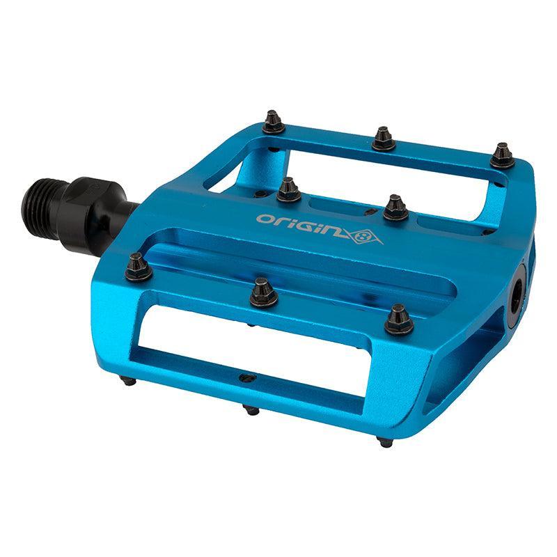 Origin8 Rascal XS Platform 9/16` 2 Sealed and 1 DU Sleeve Blue Alloy 80x85x16mm
