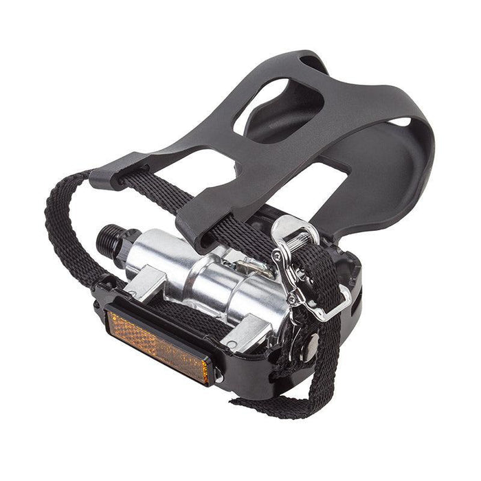 Sunlite Single Sided Clipless Pedals 9/16` OS Loose Ball Black/Silver SPD