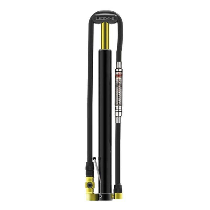 Lezyne Micro Floor Drive  HV Gauge Pump - Black