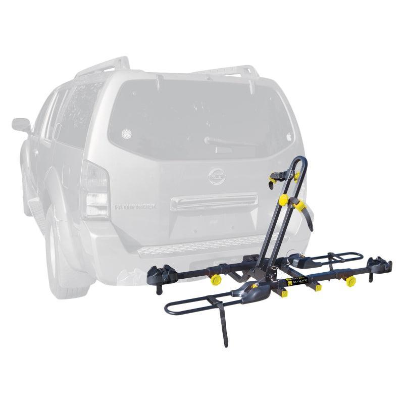 Sunlite HRT-250 1.25-2in Receiver Tray Rack 2 Bike 1-1/4 or 2` Black 70lbs