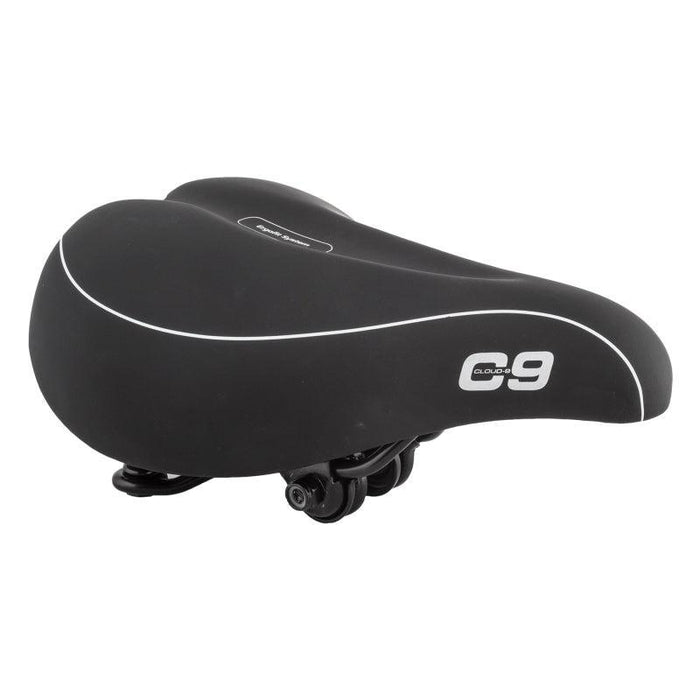 Cloud-9 Comfort Web Spring Comfort Steel Multi-Stage Foam Soft Touch Vinyl WR Coil/Web Spring Black 11x7.5`