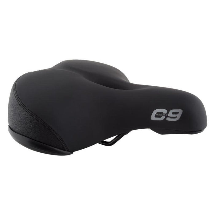Cloud-9 Support XL Air Flow Cruiser Steel Multi-Stage Foam Soft Touch Vinyl Elastomer Suspension Black 11x11.25`