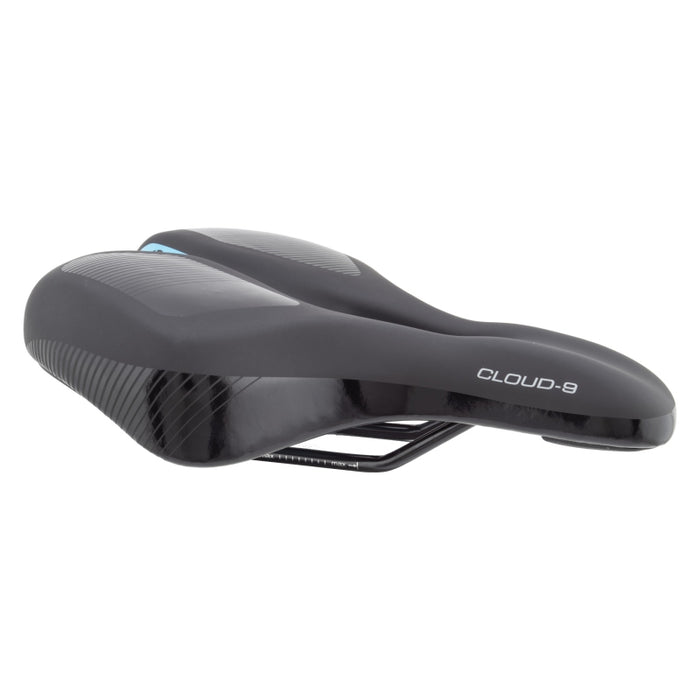 Cloud-9 Kush Plus Airflow Comfort  Steel Memory Foam Black 270mmx190mm 444g