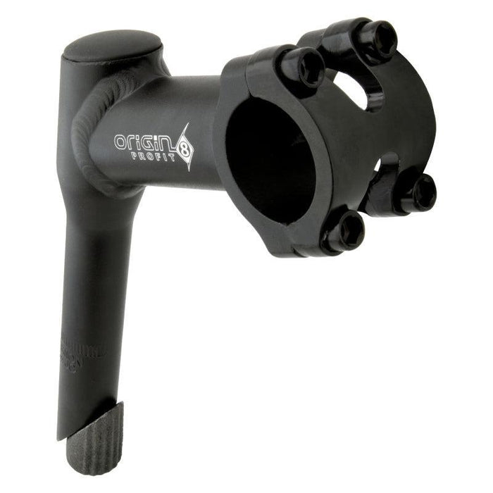 Origin8 Pro Fit 4-Bolt MTB Quill Stem 90 31.8 Black