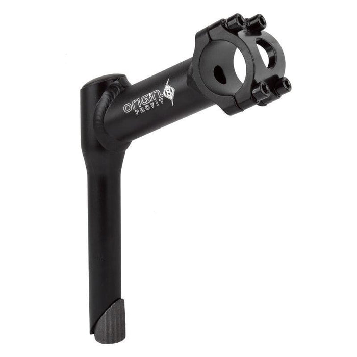 Origin8 Pro Fit 4-Bolt MTB Quill Stem 110 31.8 Black