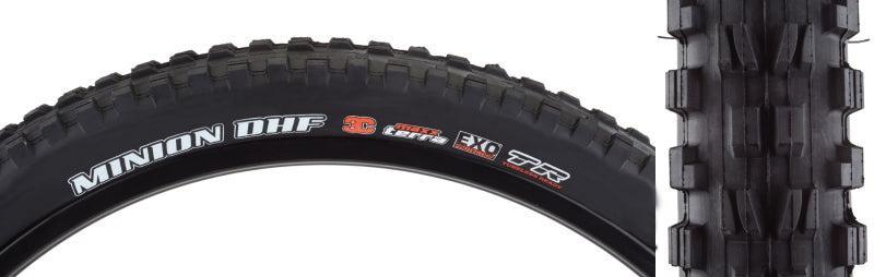 Maxxis Minion DHF Tire - 27.5 x 2.5 Tubeless Folding BLK 3C MaxxTerra EXO Wide Trail