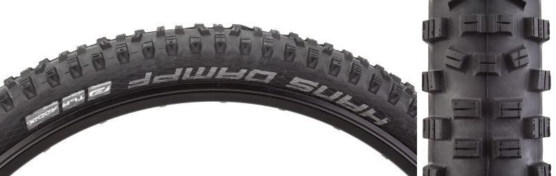 Schwalbe Hans Dampf Tire 29x2.35 Folding Tubeless Ready Addix Performance TwinSkin 67TPI Black