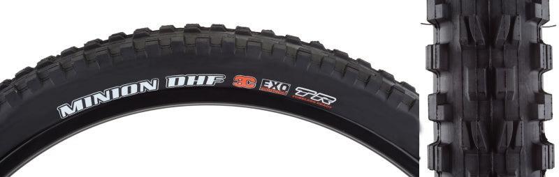 Maxxis Minion DHF Tire - 29 x 2.5 Tubeless Folding BLK 3C MaxxGrip EXO Wide Trail