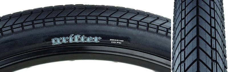 Maxxis Grifter Tire - 20 x 2.4 Clincher Folding Black Dual