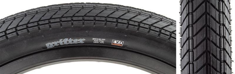 Maxxis Grifter Tire - 20 x 2.1 Clincher Folding Black Dual EXO