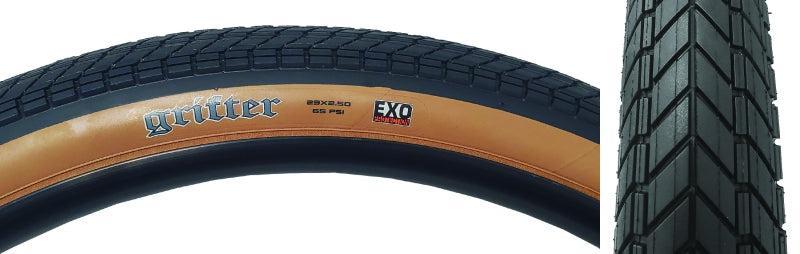 Maxxis Grifter Tire - 29 x 2.5 Clincher Wire Black/Tan Single EXO