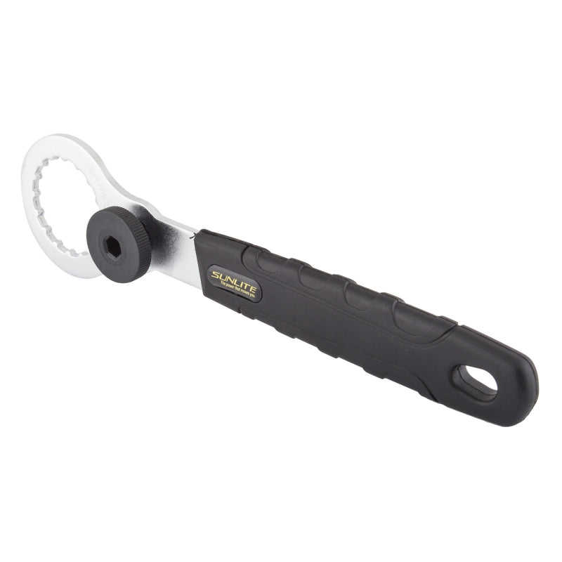 Sunlite 16-Notch B.B. Cup Wrench w/Handle External BB Socket 16-Notch x 46mm Multiple