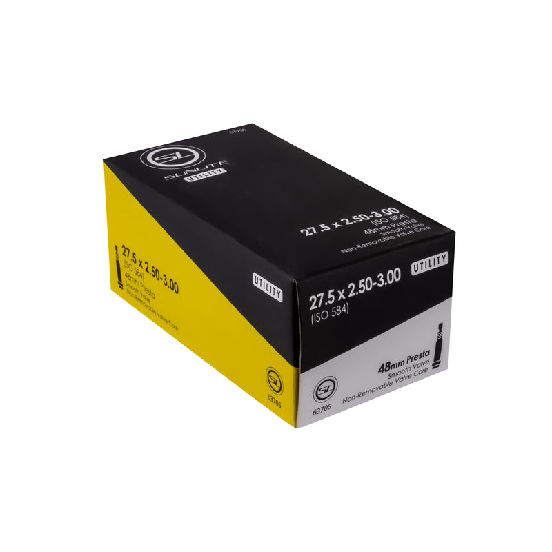 Sunlite Utili-T Standard Presta Valve Tubes 27.5 x 2.5 x 3