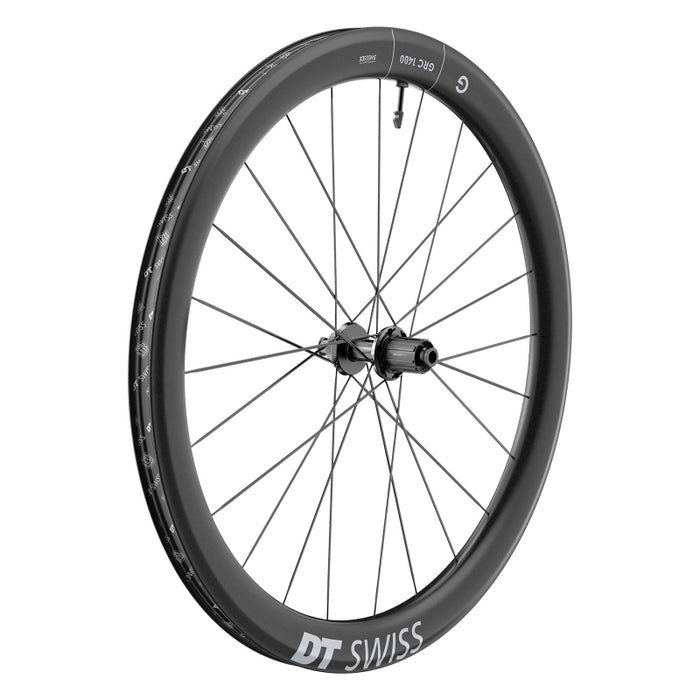 DT Swiss GRC 1400 DiCut 50 Rear Wheel - 700c 12 x 142mm Center-Lock HG11 Road/XDR Ratchet EXP 36 BLK