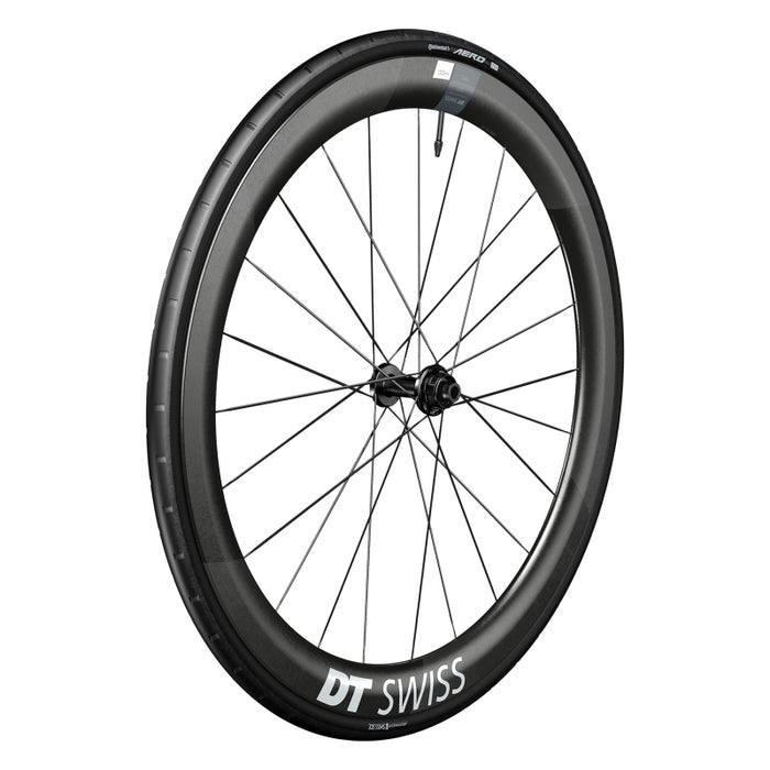 DT Swiss ARC 1400 DiCut 50 Front Wheel - 700 12 x 100mm Center-Lock BLK WTS w/Aero 111 Tire