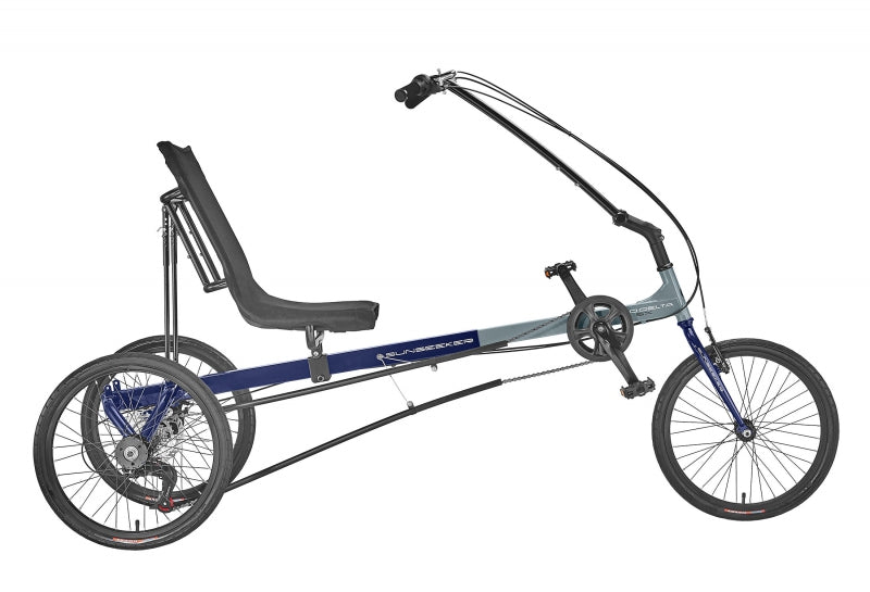 Sun seeker Eco-Delta SX Unisex 31-50` X-Seam Navy Blue/Gloss Grey 20` Black 7 Speed Disc/Rim Brake