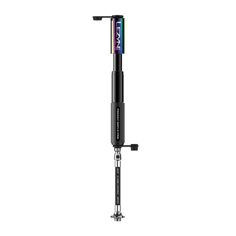 Lezyne Pocket Drive Pro Pump - Neo Metallic Black
