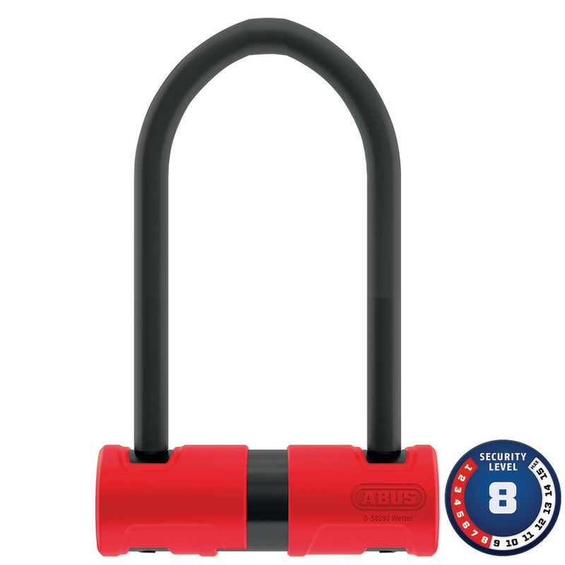 Abus 440A Alarm U-Lock Key 150x160mm 5.9''x6.3'' Thickness in mm: 12mm Black