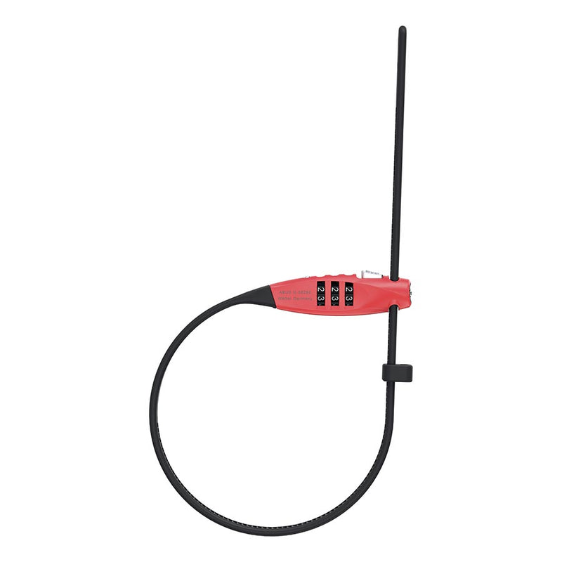 Abus  Combiflex Travel Guard Combo Lock - Red