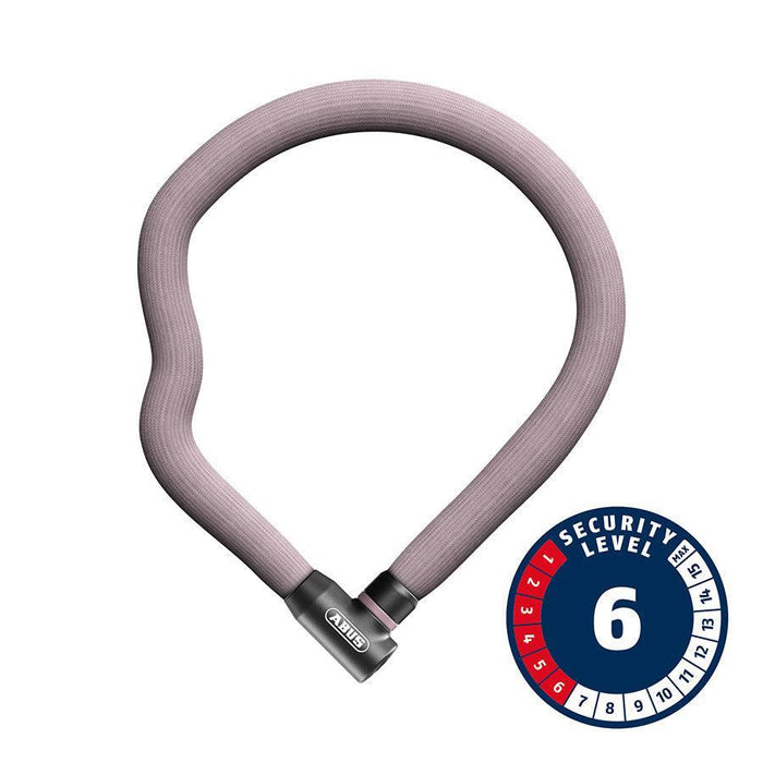 Abus Goose 4204K Chain Lock Key 4mm 110cm 3.6' Rosemauve
