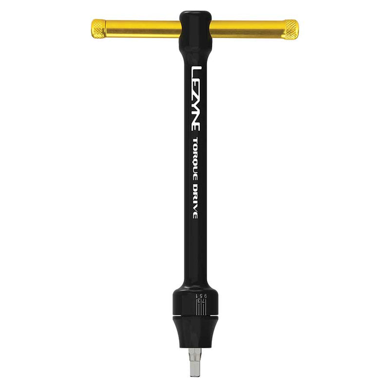 Lezyne Torque Drive  Torque Wrench - 2-10 Nm 2 2.5 3-6mm Hex   T10 T25 T30~ Flat/Phillips With Storage Case BLK