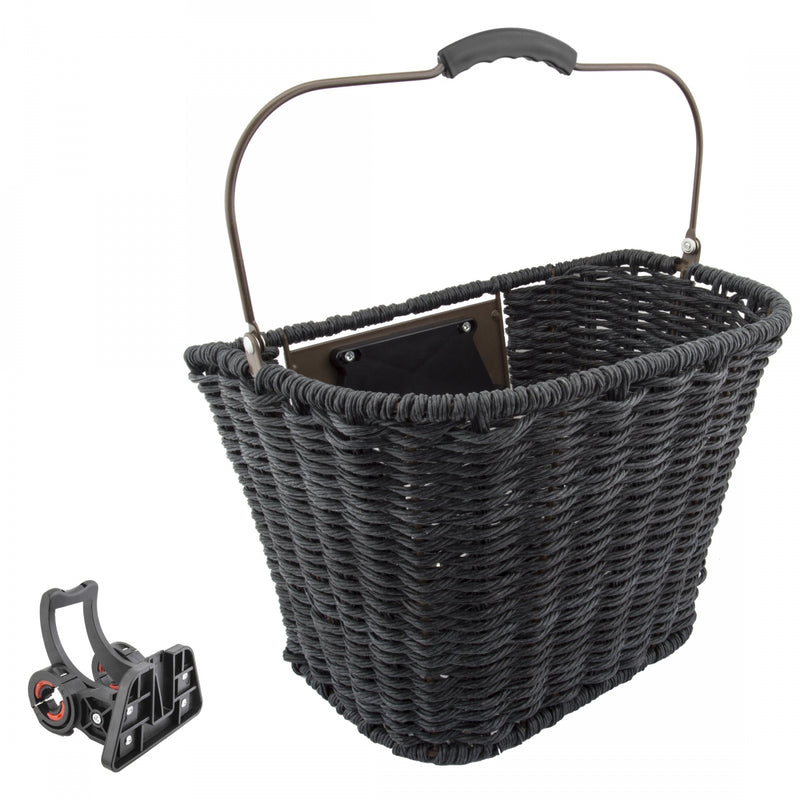 SUNLITE SYNTHETIC WICKER FRONT QR BASKET