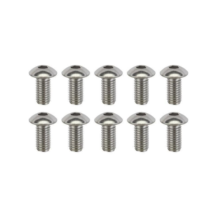 Sunlite Stainless Steel Button Head Bolts M5 x 10 Bag of 10
