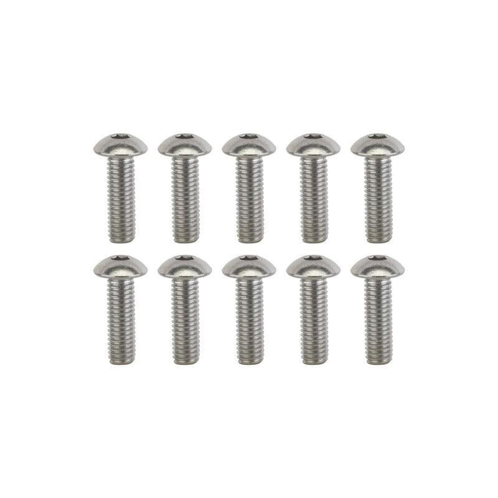 Sunlite Stainless Steel Button Head Bolts M5 x 16 Bag of 10