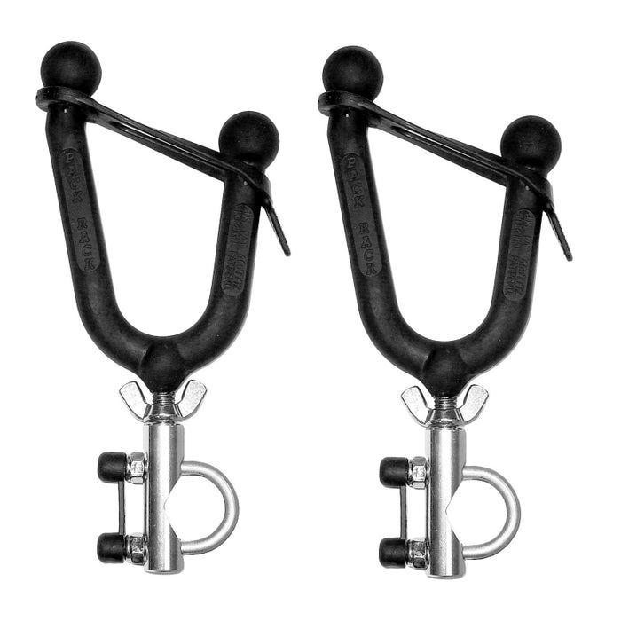 All rite products Single Pack Rack Gun/Bow Holder Single Gun or Bow Black