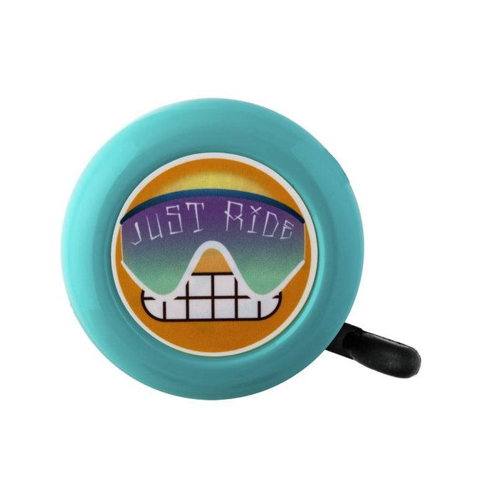 Sunlite Emoji Bell Lever Just Ride Teal