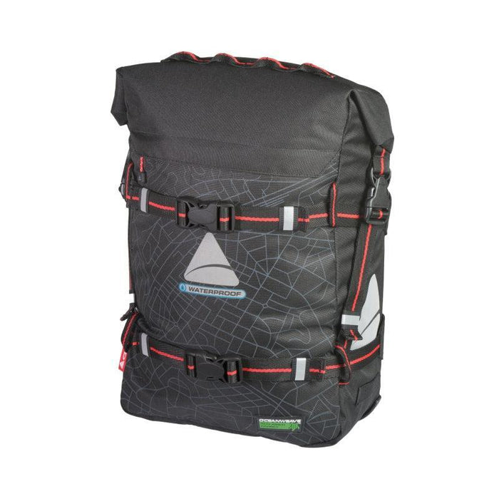 Axiom Monsoon Oceanweave P18+ Pannier Hook-On 18.5x11.25x5.25” 1379 c.i. (Single) Black