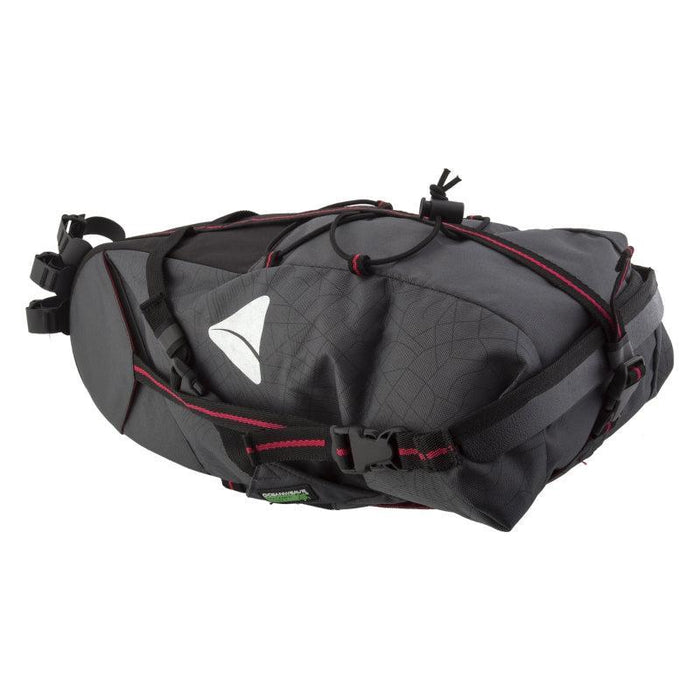 Axiom Seymour Oceanweave 13+ Seatpack Bag Velcro Straps 18.1x 8.3x6.7” 811 c.i. Black