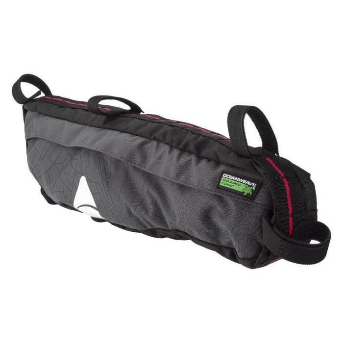 Axiom Seymour Oceanweave Framepack Bag P4.5 Velcro Straps 20.5x5.1x2.4” 275 c.i. Grey/Black