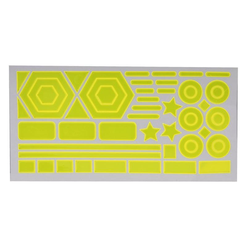 Sunlite Reflective Stick On Shapes  Yellow