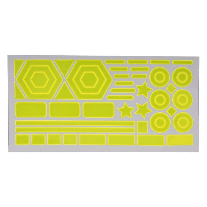 Sunlite Reflective Stick On Shapes  Yellow