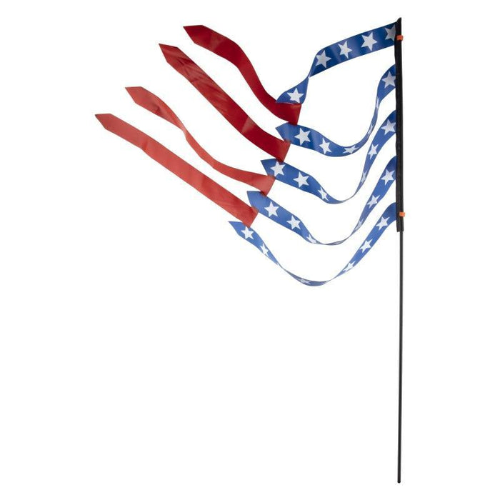 Sun seeker Sun Seeker Safety Flag  2 Piece 72` Flag Stars and Stripes Flag