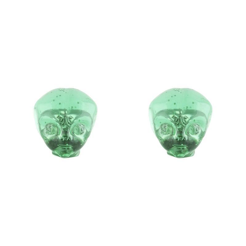 Alienation E.T. Valve Caps Alien Head Green SV