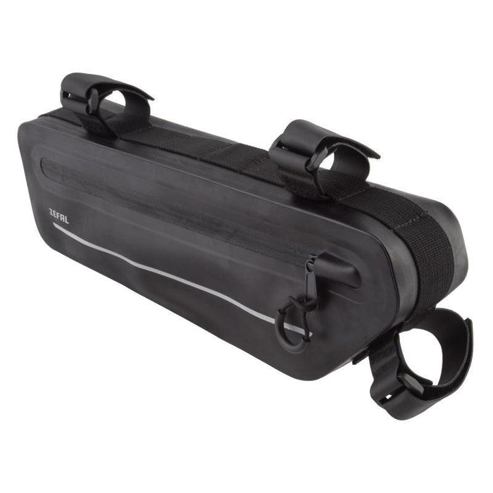 Zefal Z Adventure Frame Bag Velcro Straps 11x5.1x2.5` 134 c.i. Black