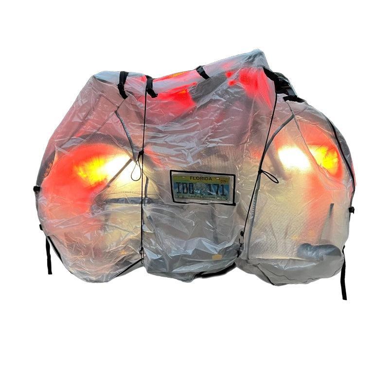 BiKASE Dual Or Single Ebike Cover Black
