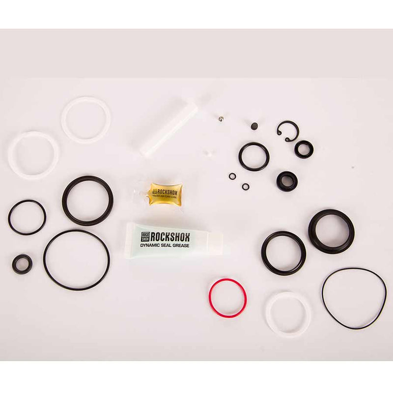 RockShox Rear Shock Service Kit - 200 hour/1 Year Deluxe Trek ReAktiv Thru Shaft