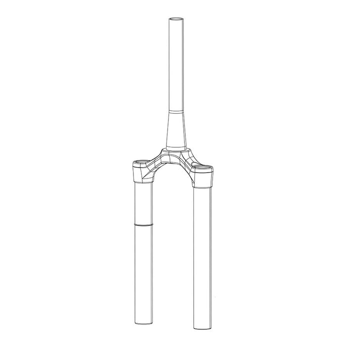 RockShox CSU Pike Dual Position Air 29/27.5+ Boost 15x110 51 Off-Set Aluminum Taper Diffusion BLK No Gradients