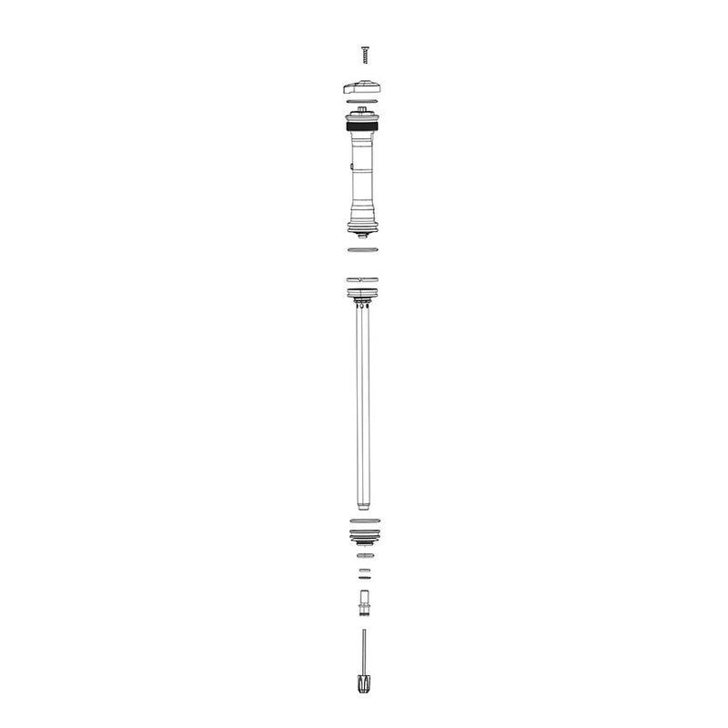 RockShox Compression Damper - Crown Turnkey Motion Control 35 SILVER A1