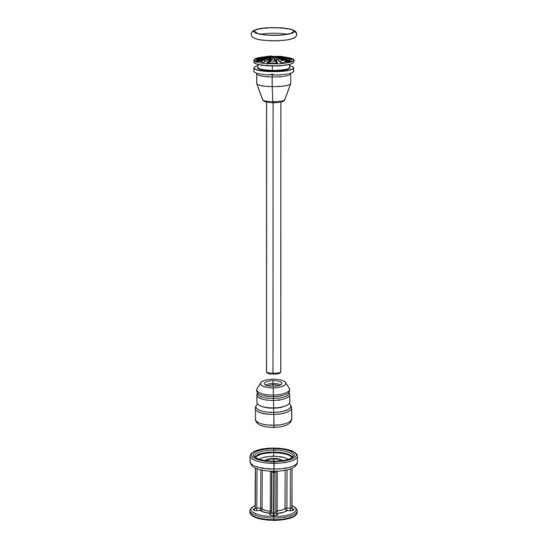 RockShox SID DebonAir Spring Shaft - 80mm 29" 32mm Stanchion air shaft bumpers SID SL C1