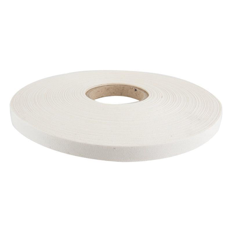 Zefal Cotton Rim Tape Universal 17mm White Zefal 100m Roll Cloth