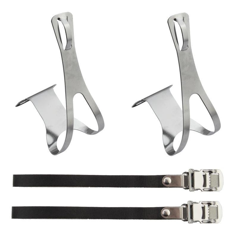 Sunlite Racing Toe Clips Large Chrome Plated Steel