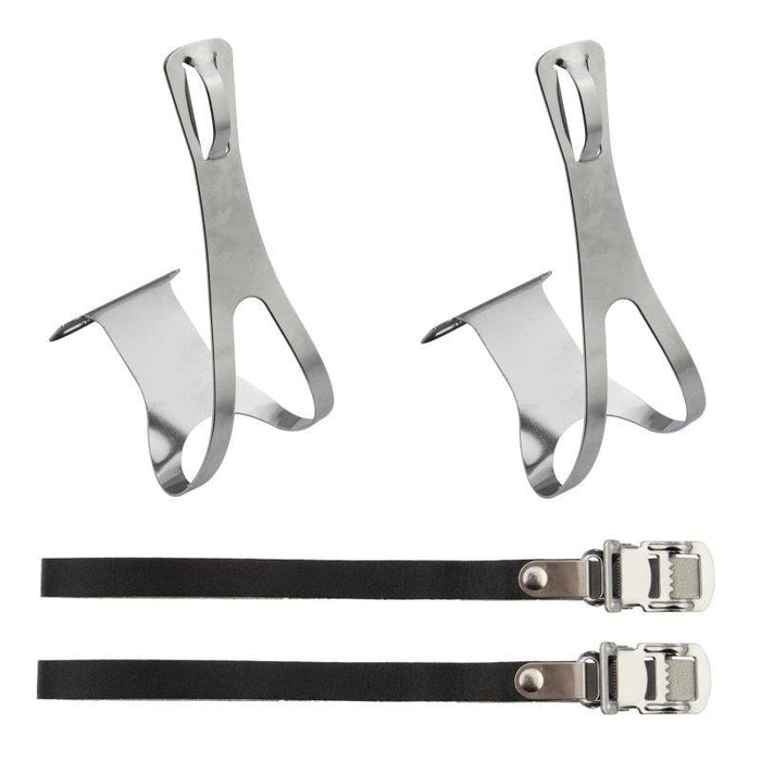 Sunlite Racing Toe Clips Large Chrome Plated Steel