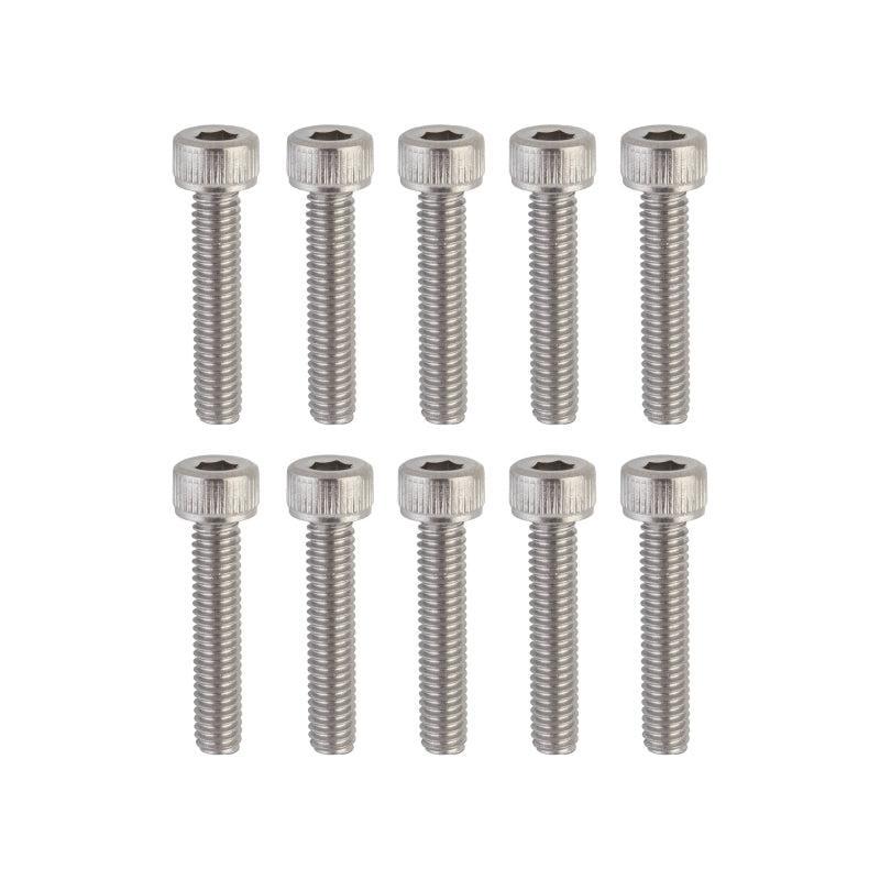 Sunlite Stainless Steel Socket Cap Bolts M4 x 20 M4x.75mm TP Bag of 10