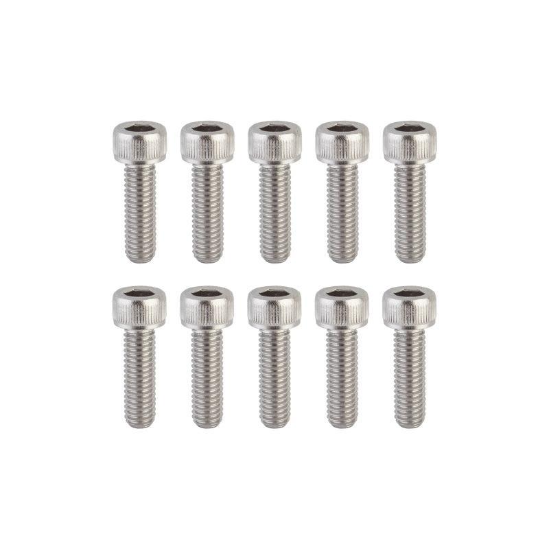 Sunlite Stainless Steel Socket Cap Bolts M6 x 20 M6x1mm TP Bag of 10