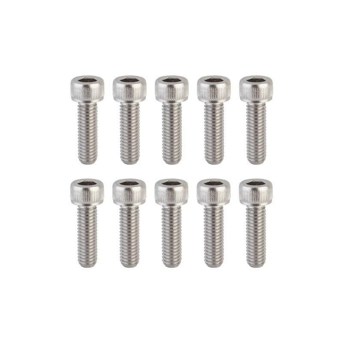Sunlite Stainless Steel Socket Cap Bolts M6 x 20 M6x1mm TP Bag of 10