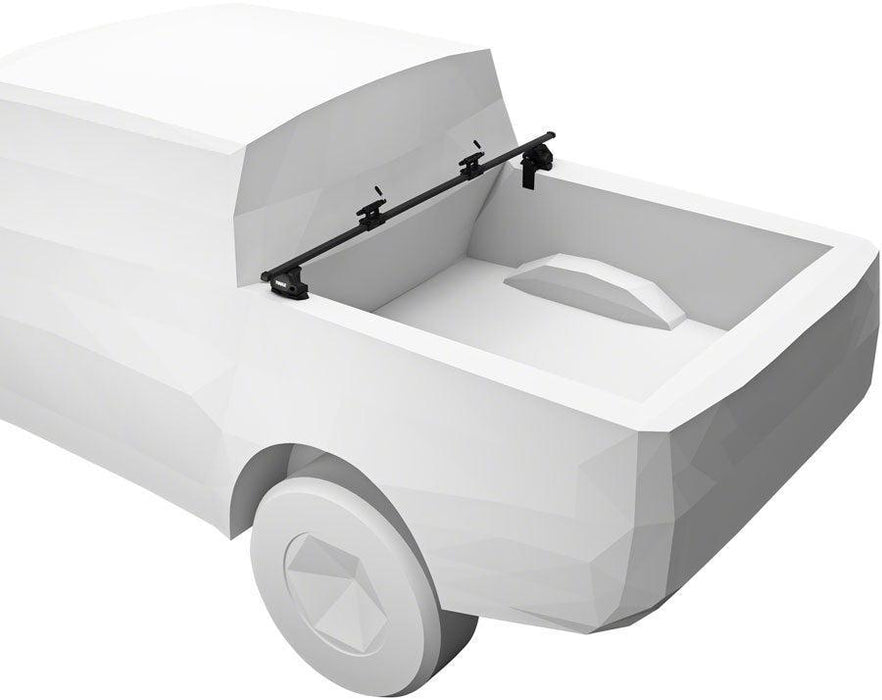 Thule Bed Rider Pro Fork Mount Truck Bed Rack - Compact